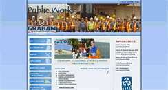 Desktop Screenshot of cityofgrahamtexas.com